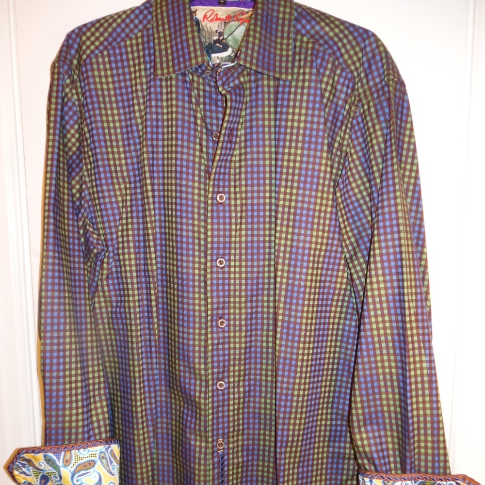 Robert Graham Collared Button Down L/S Shirt - image 1